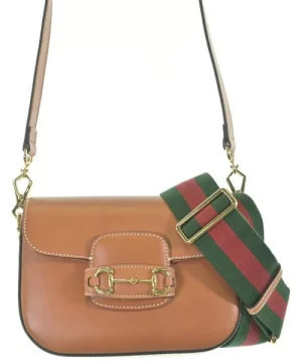 Gucci Horsebit 1955 shoulder bag interchangeable Web Brown
